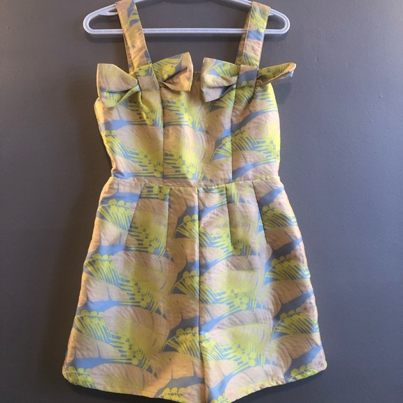 NWT Jacquard bow romper - Picture 4 of 6